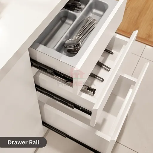 drawer rail homega - rel laci homega